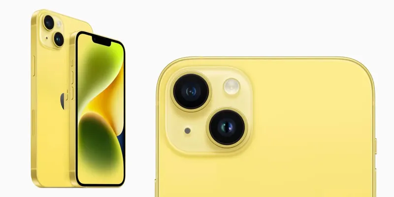 Iphone 14 và iPhone 14 Plus màu vàng chanh chính thức ra mắt