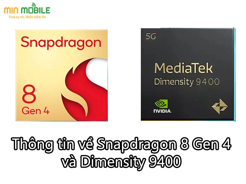 Rò rỉ về hiệu năng mạnh mẽ của Snapdragon 8 Gen 4 và Dimensity 9400