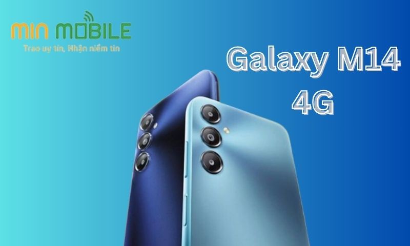 Galaxy M14 4G: Snapdragon 480, pin 5000 mAh, camera ba 50MP, giá 2.53 triệu