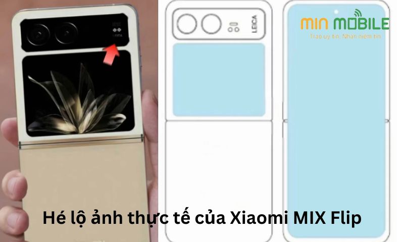 Hé lộ ảnh thực tế của Xiaomi MIX Flip