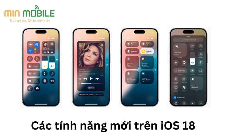 Các tính năng mới trên iOS 18 