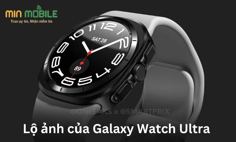 Lộ ảnh của Galaxy Watch Ultra