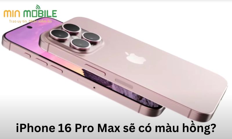 iPhone 16 Pro Max sẽ có màu hồng?