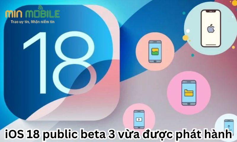 iOS 18 public beta 3 vừa được phát hành