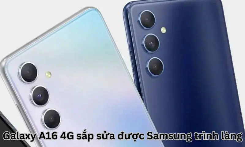 Galaxy A16 4G sắp sửa được Samsung trình làng