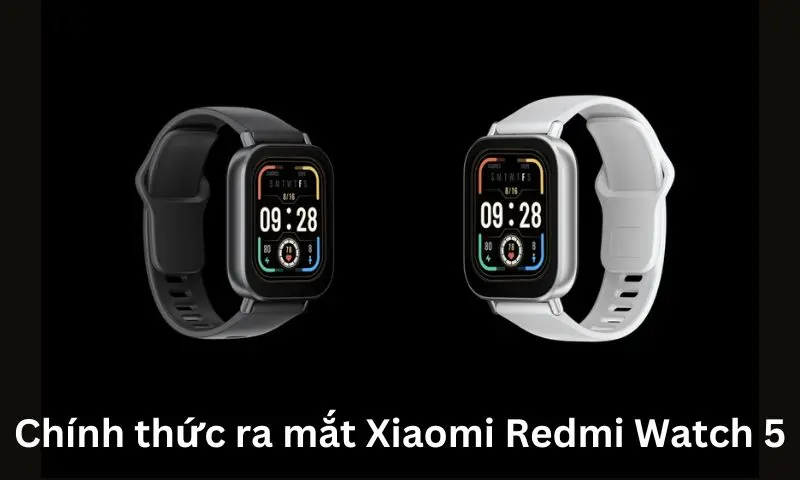 Chính thức ra mắt Xiaomi Redmi Watch 5