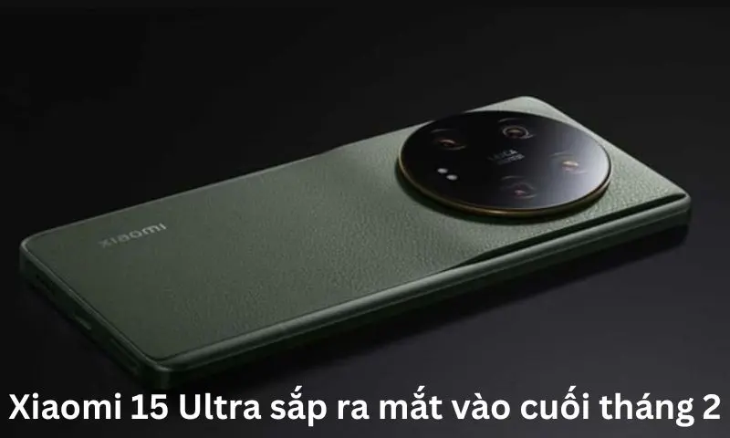 Xiaomi 15 Ultra sắp ra mắt vào cuối tháng 2