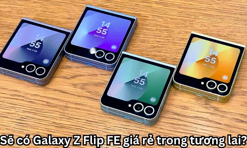 Sẽ có Galaxy Z Flip FE giá rẻ trong tương lai?