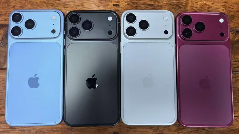  iPhone 18 Pro lộ ảnh khung máy, Dark Cherry lộ diện chính thức