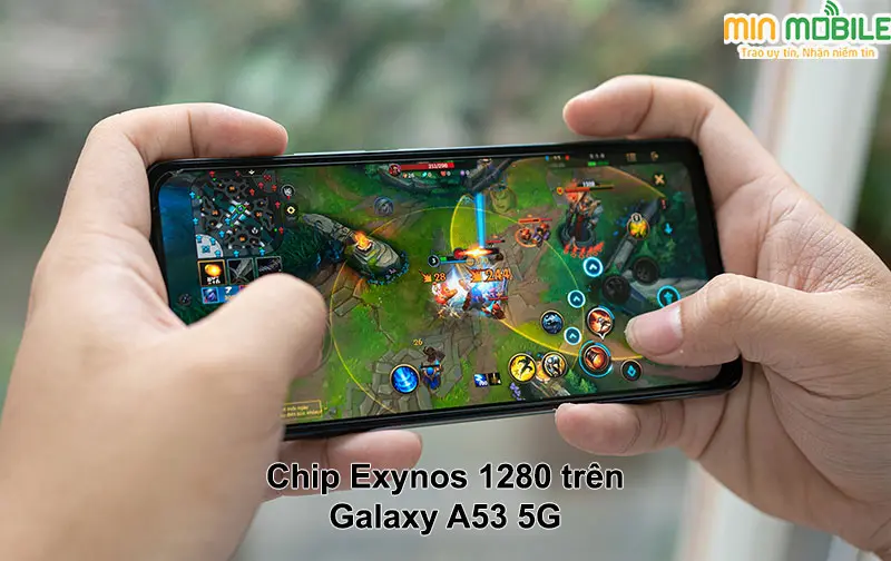 Galaxy A53 được trang bị chip Exynos 1280 