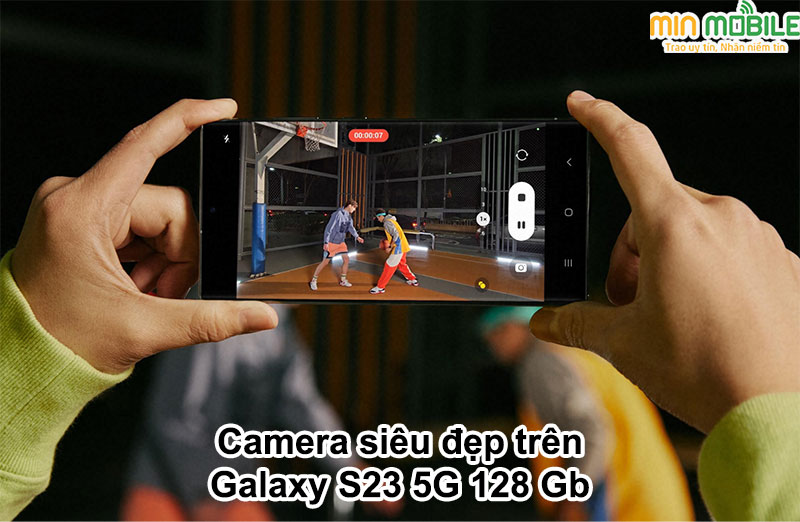 Cụm camera trên Galaxy S23 thường 128Gb có độ phân giải 10 MP, 12MP và 50MP