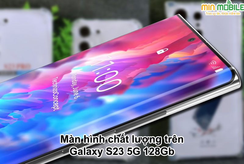 Galaxy S23 bản tiêu chuẩn 128Gb được trang bị tấm nền Dynamic AMOLED 2X