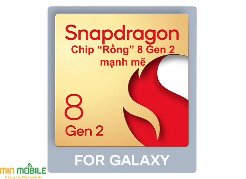 Hiệu năng mạnh mẽ nhờ chipset Snapdragon 8 Gen 2