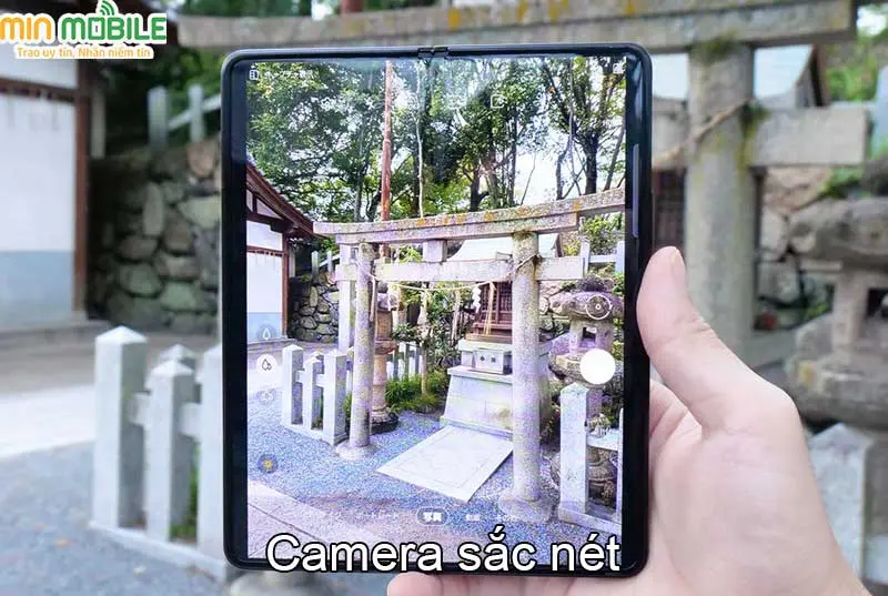 Camera sắc nét của Galaxy Z Fold 3 likenew xách tay Hàn