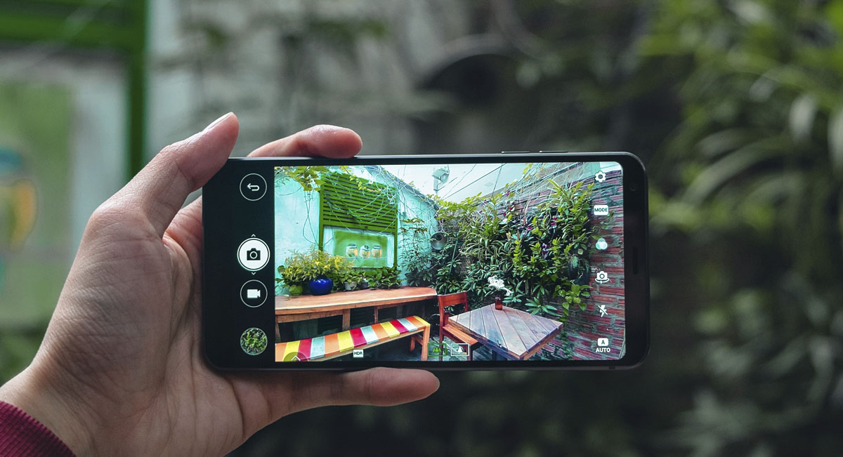 đánh giá bộ camera kép LG G6 Pro