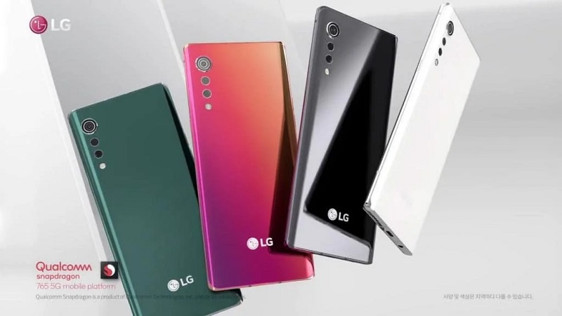 thiết kế độc đáo của LG Velvet