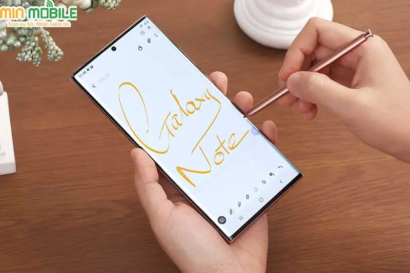 Bút S-Pen trên Galaxy Note 20 Ultra 5G xách tay Hàn