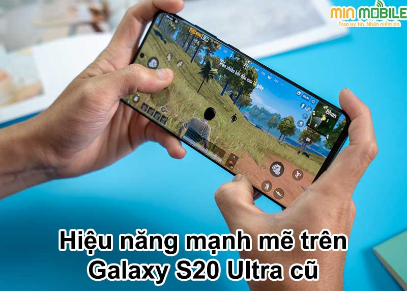 Bạn có thể thoải mái chơi game với trải nghiệm mượt mà trên Galaxy S20 Ultra likenew