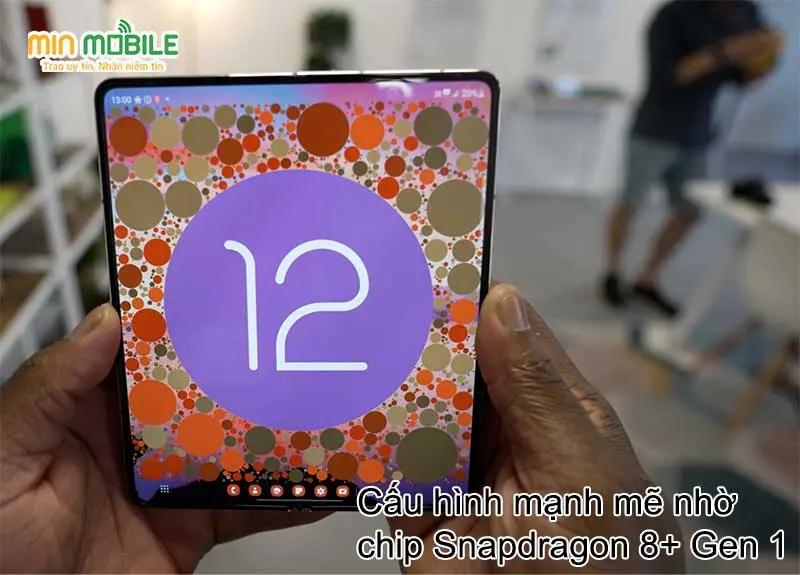  Chip Snapdragon 8+ Gen 1 mang lại hiệu năng mạnh mẽ cho sản phẩm
