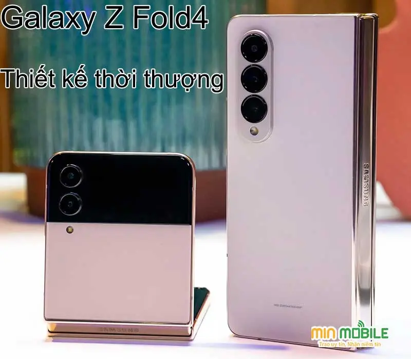 Thiết kế thời thượng trên Galaxy Z Fold4 512Gb