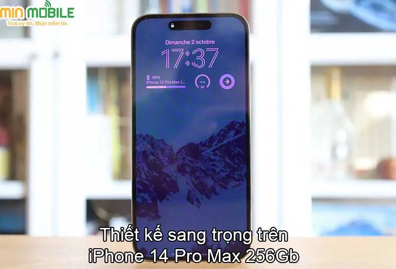 iPhone 14 Pro Max 256G có thiết kế sang trọng