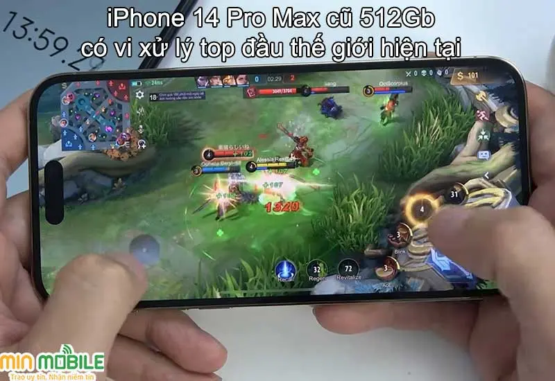iPhone 14 Pro Max likenew 99% có chip A16 Bionic mạnh mẽ