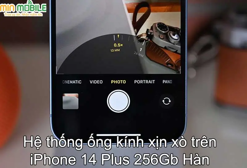 Cụm camera xin xò  trên iPhone 14 Plus 256Gb Hàn Quốc