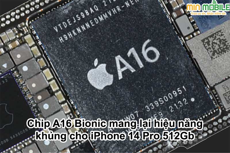 iPhone 14 Pro Hàn Quốc có hiệu năng khủng vì được trang bị chip A16 Bionic mạnh mẽ