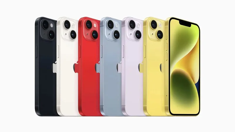 Với việc ra mắt thêm màu vàng chanh, iPhone 14 và iPhone 14 Plus có tổng cộng 6 phiên bản màu