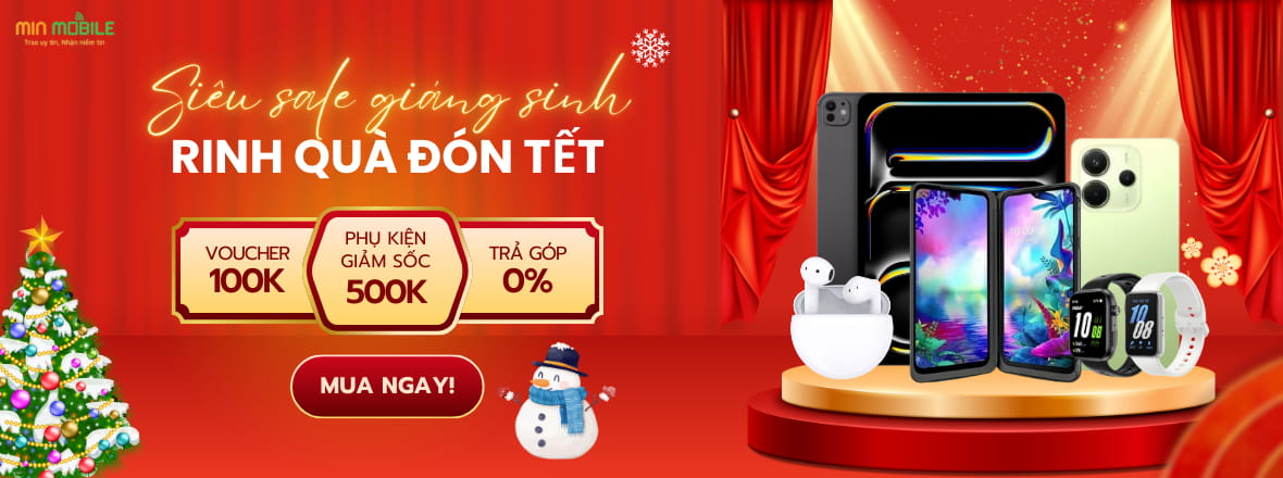 Siêu Sale Giáng Sinh - Rinh Quà Đón Tết