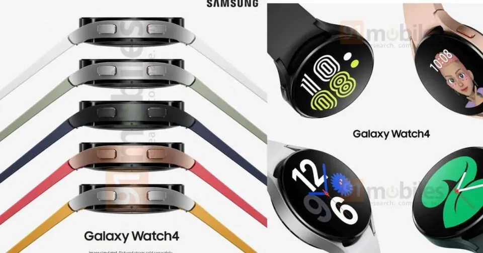 Thiết kế của Galaxy Watch 4 rò rỉ trên mạng