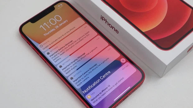 xác minh iphone bị thay thế linh kiện