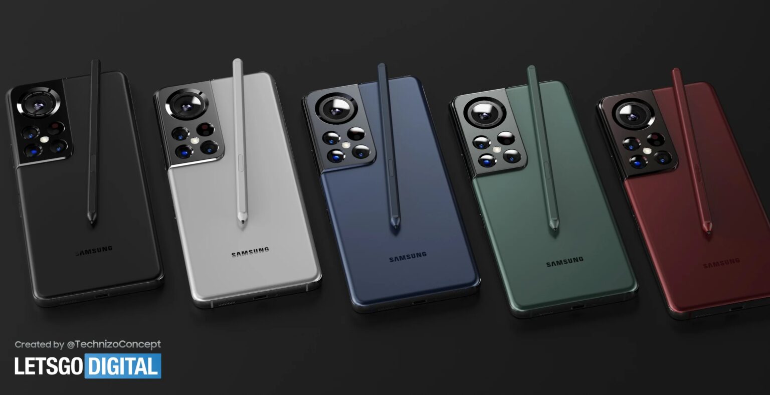 Lộ diện hình ảnh của Galaxy S22 Ultra