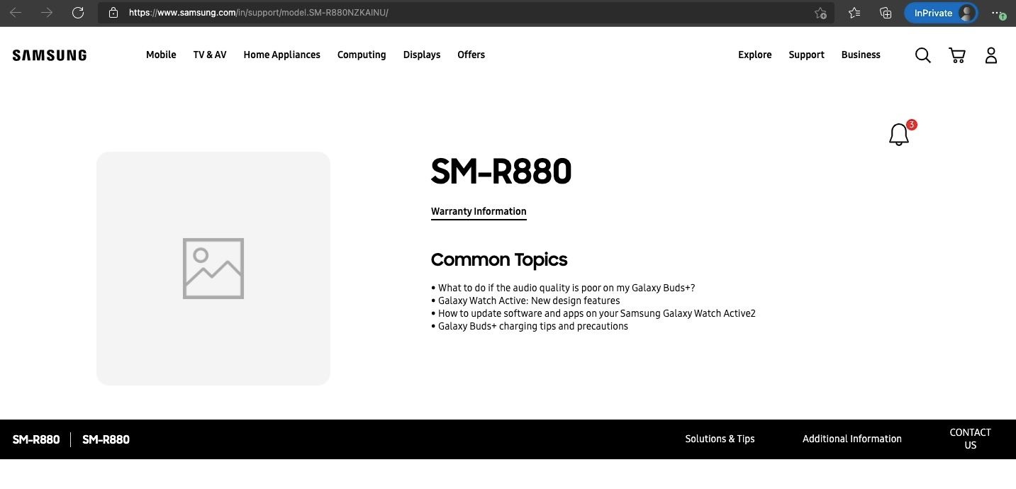  Galaxy Watch 4 xuất hiện trên website của Samsung tại Nga