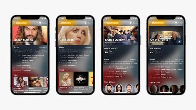bản cập nhật iOS 15 mới nhất