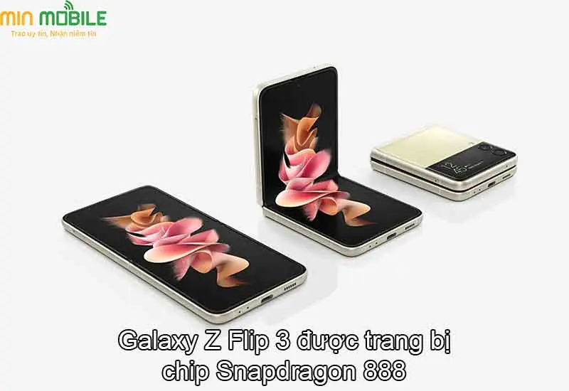 Galaxy Z Flip 3 được trang bị chip Snapdragon 888