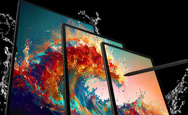 Galaxy Tab S9 series là dòng máy tính bảng đầu tiên của Samsung có khả năng kháng nước toàn diện