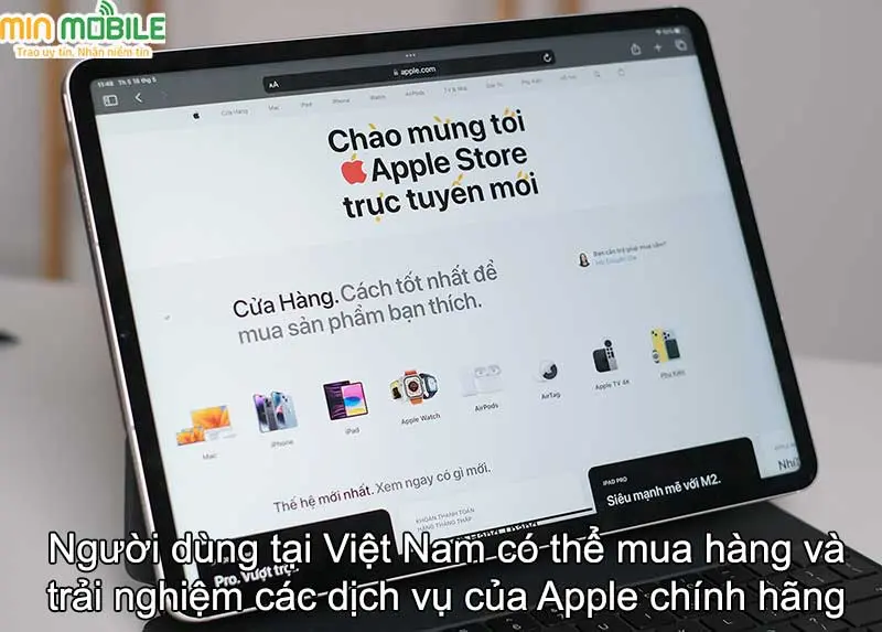 Apple Store Online có mặt tại Việt Nam