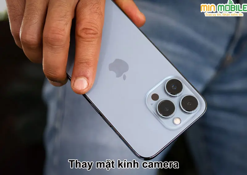 Nếu kính camera iPhone 13 Pro bị vỡ, bạn cần thay mặt kính