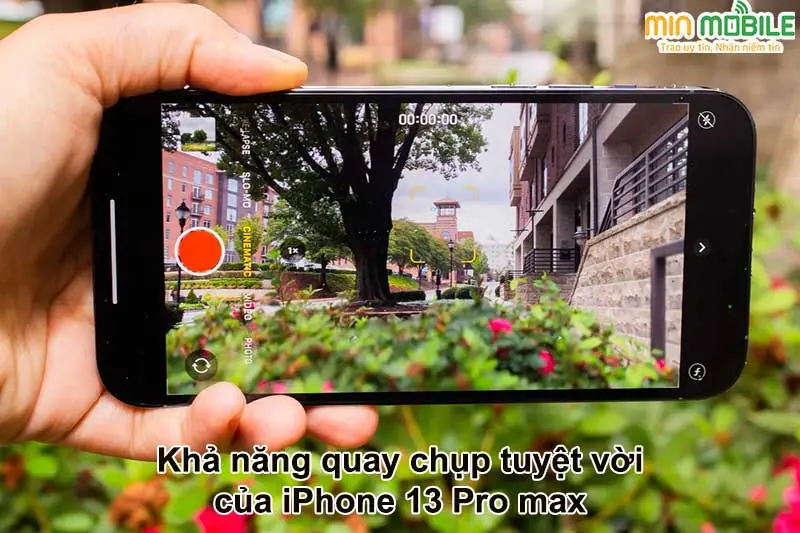 Khả năng quay chụp trên iPhone 13 Pro max rất ấn tượng 