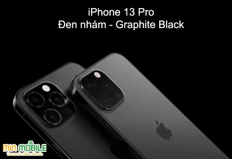 iPhone 13 Pro màu đen nhám - Graphite Black