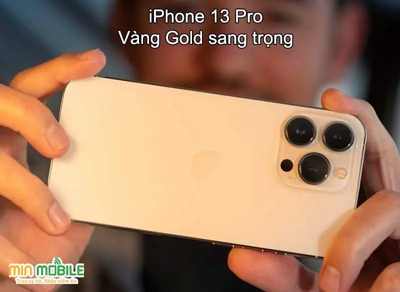 iPhone 13 Pro màu vàng - Gold