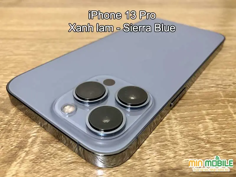 iPhone 13 Pro màu xanh lam - Sierra Blue