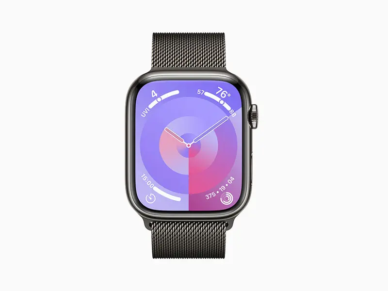 Thiết kế ấn tượng của apple watch series 9
