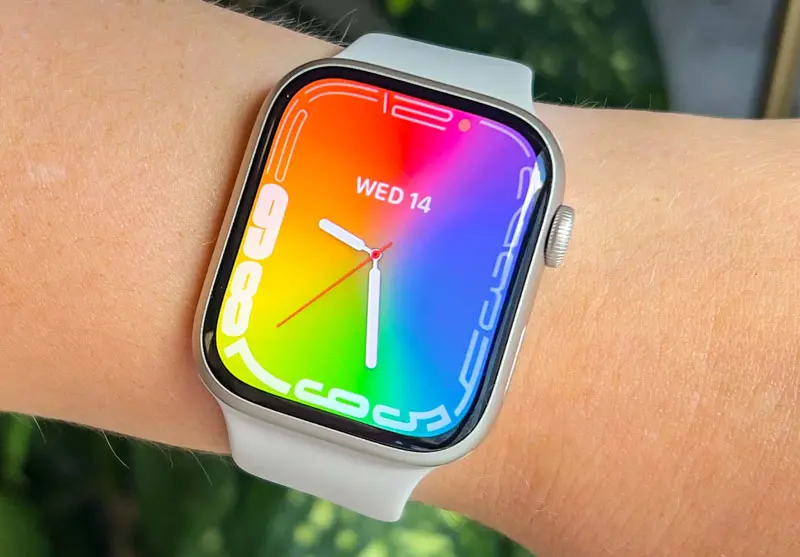 Khả năng hiển thị rõ nét của Apple Watch series 9