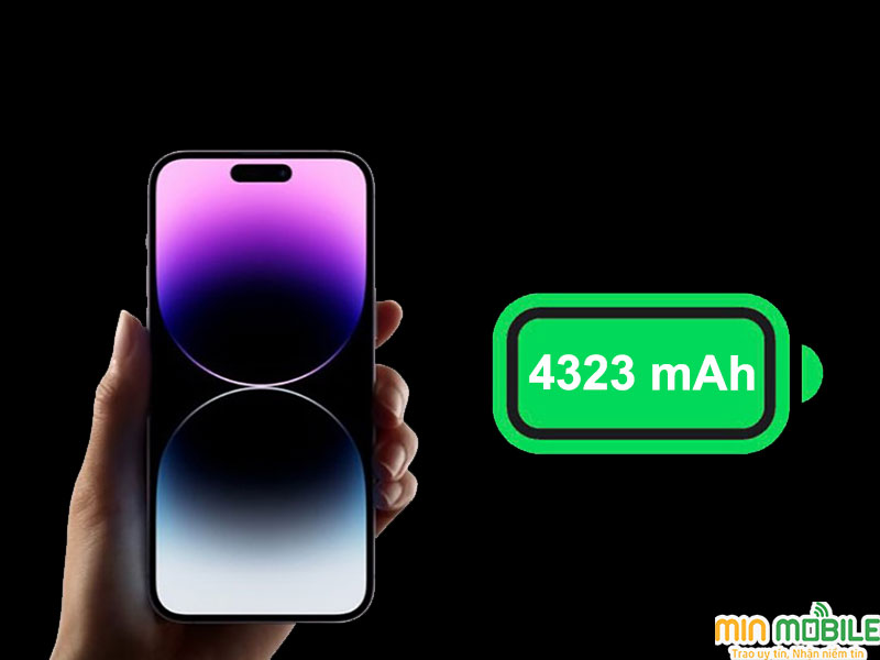 Viên pin của iPhone 14 Pro Max có dung lượng 4323mAh