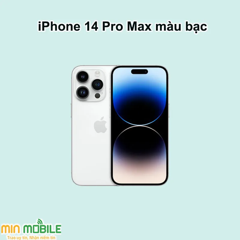 Phiên bản Silver trên iPhone 14 Pro Max phù hợp với người mệnh Kim và Thổ