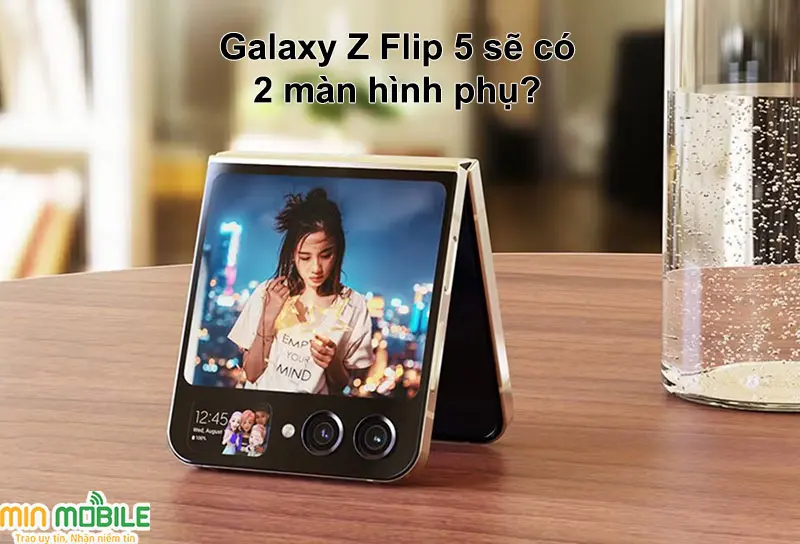 Chiếc điện thoại thế hệ sắp tới của dòng Galaxy Z Flip sẽ có 2 màn hình phụ?