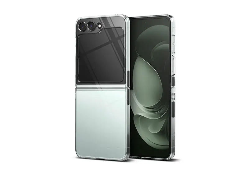Ốp Galaxy Z Flip5 Silicone Cover with Ring